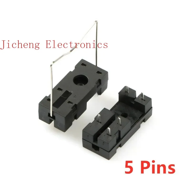 10PCS Relay PCB Socket 14F-2Z-A2 for G2R-1 G2R-2 G2R-1-E RT424024 HF115F 5PIN OR 8PIN