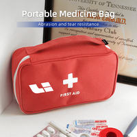 Car Logo Portable First Aid Kit Medicine Organiser Travel Mini Medical Kit For Leading Ideal Lixiang Li L7 L8 L9 ONE 2022 2023