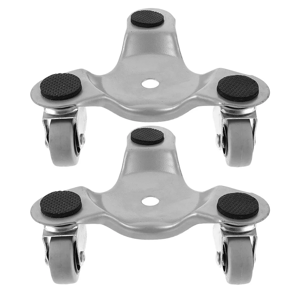 2Pcs Heavy Duty Moving Tool Furniture Movers Smooth Rolling Wheels for Office Home Furniture Moving Appliance Lifters