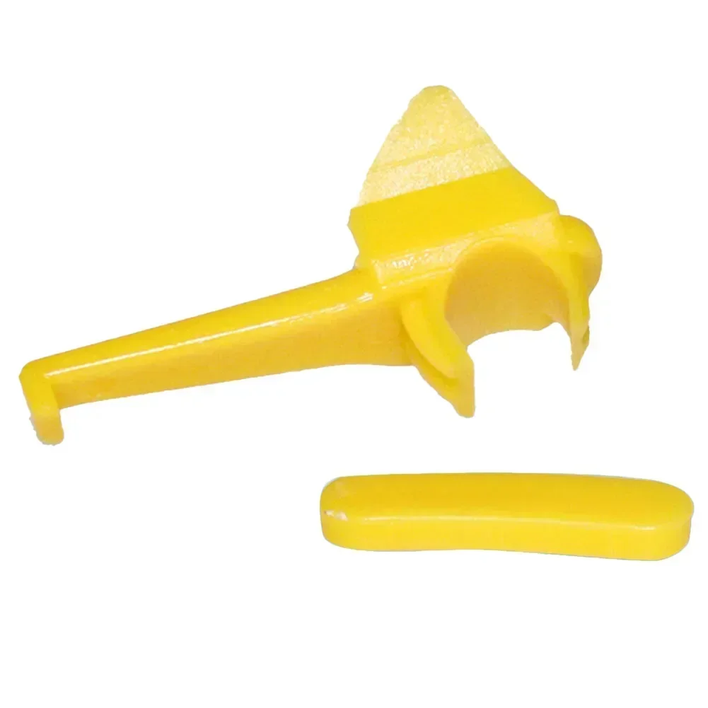 Duck Head Demount Duck Head Tire Changer Mount Demount Heads Yellow Insert Plastic Mount Rim Protector Set Tire Changer