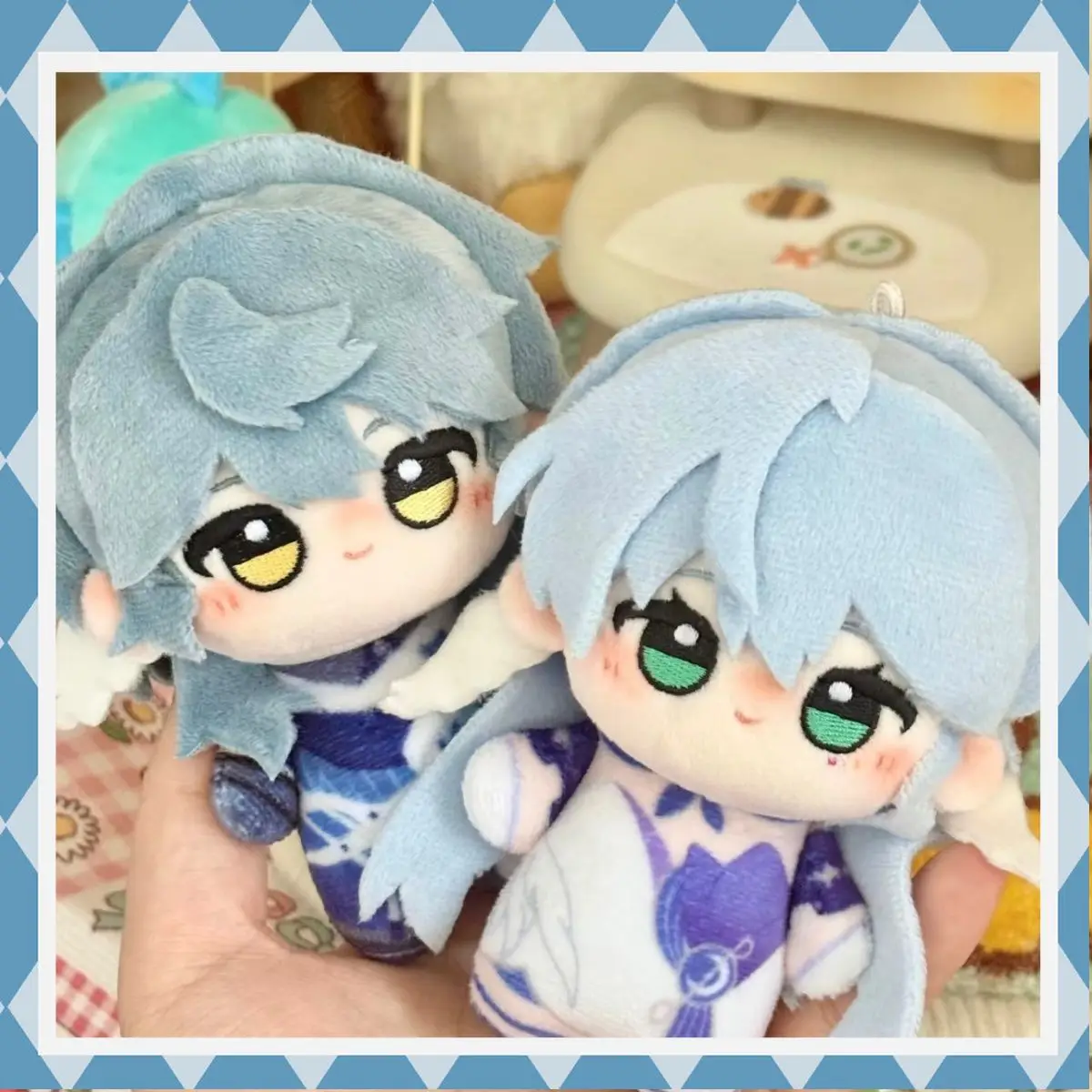 10 سنتيمتر أنيمي أفخم هونكاي: ستار السكك الحديدية الأحد روبن تأثيري القطن الجسم حقيبة المفاتيح ظهره قلادة لينة عيد ميلاد هدية الكريسماس