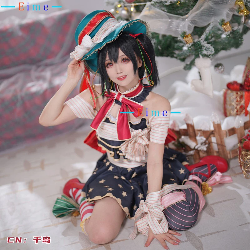 

Lovelive Нико Ядзава Косплей Костюм Женское Милое Платье Горничной Необычные Аниме Вечерние Костюмы Хэллоуин Рождественская Униформа На Заказ