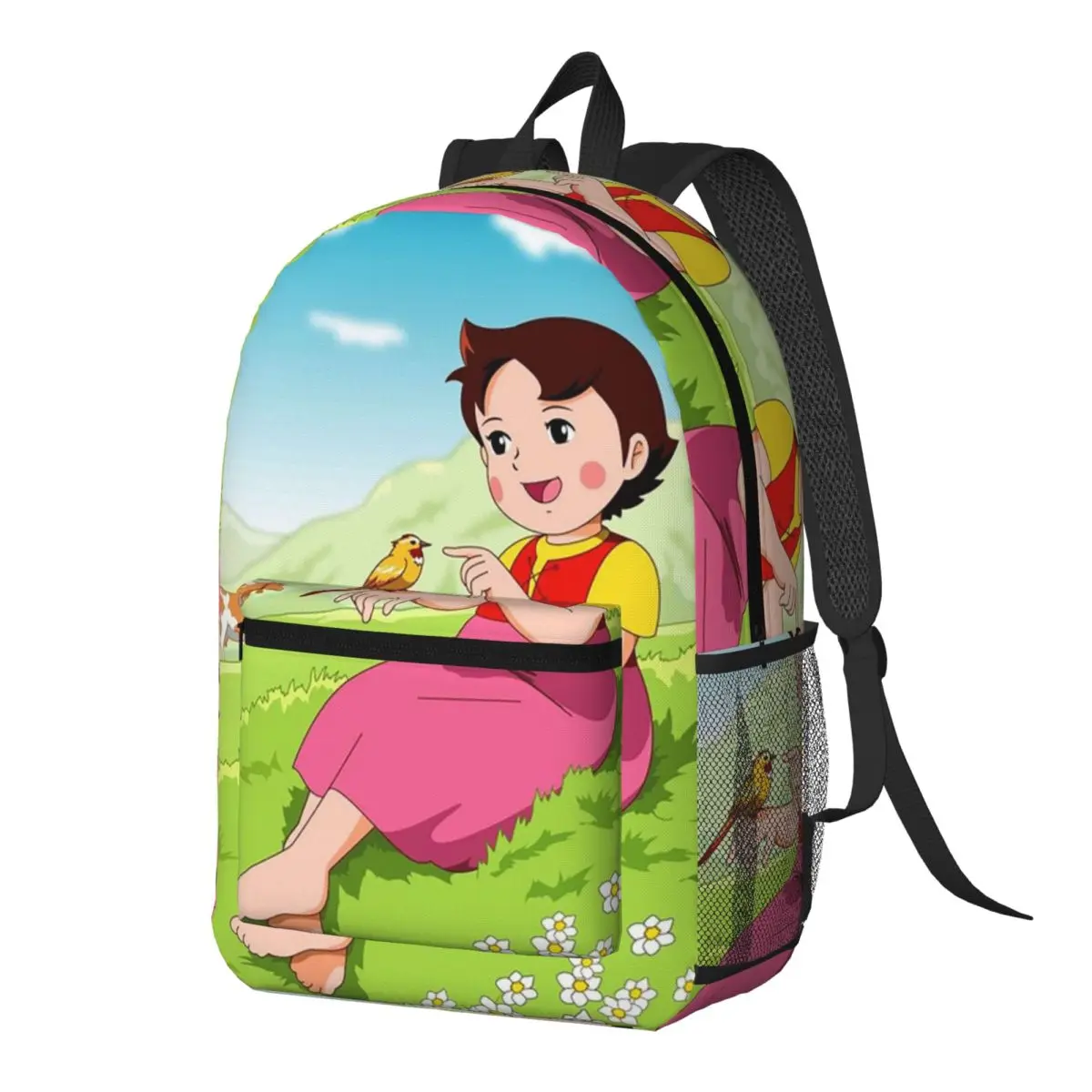 Heidi Backpack Daypack Large Capacity Kids BookBag School Bag Shoulder Bags for Men Women