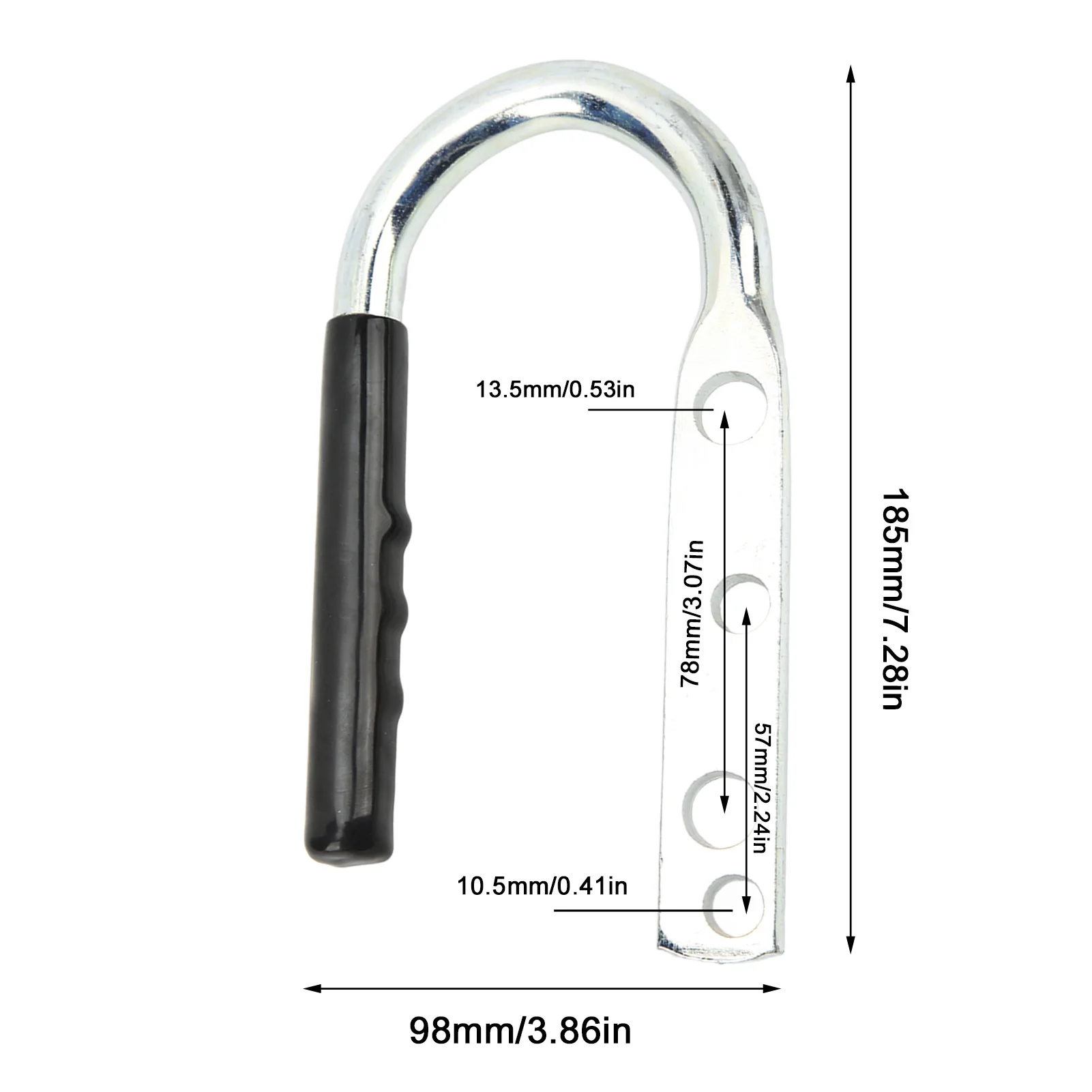 مقبض مقرنة مقطورة ، مقبض رفع يدوي ، موصل دائم للمخمين ، مركبات البناء ، سحب ، قارب ، RV ، شاحنة ، 2x3"