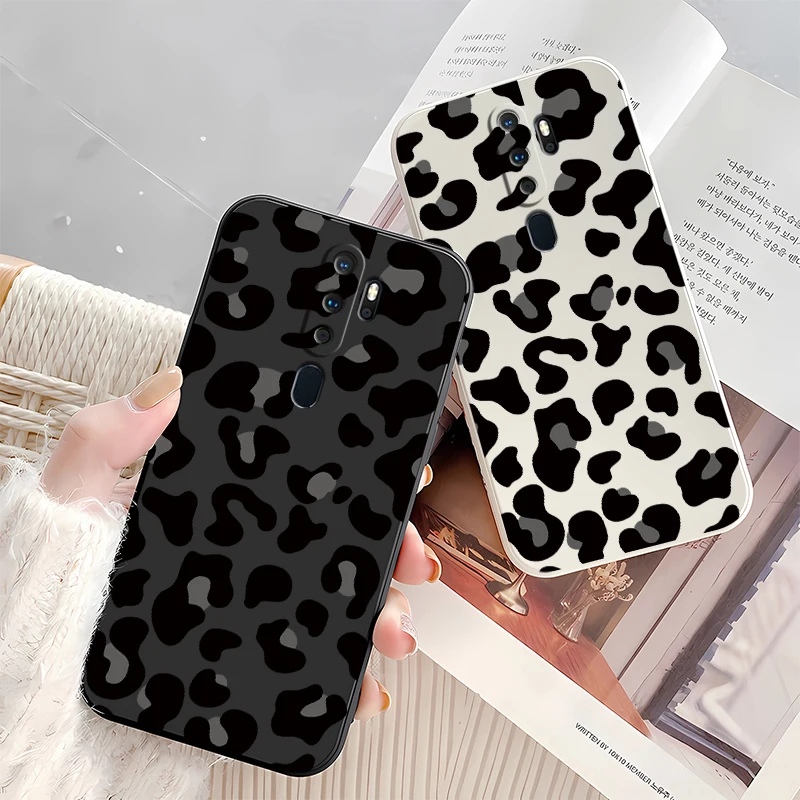 Leopard Print Phone Case For OPPO A9 A9X K9 A8 A7X A7 K7X AX5 K5 A5 A5S A3S A1 Pro Silicone Soft Shockproof Bumper Back Cover #3