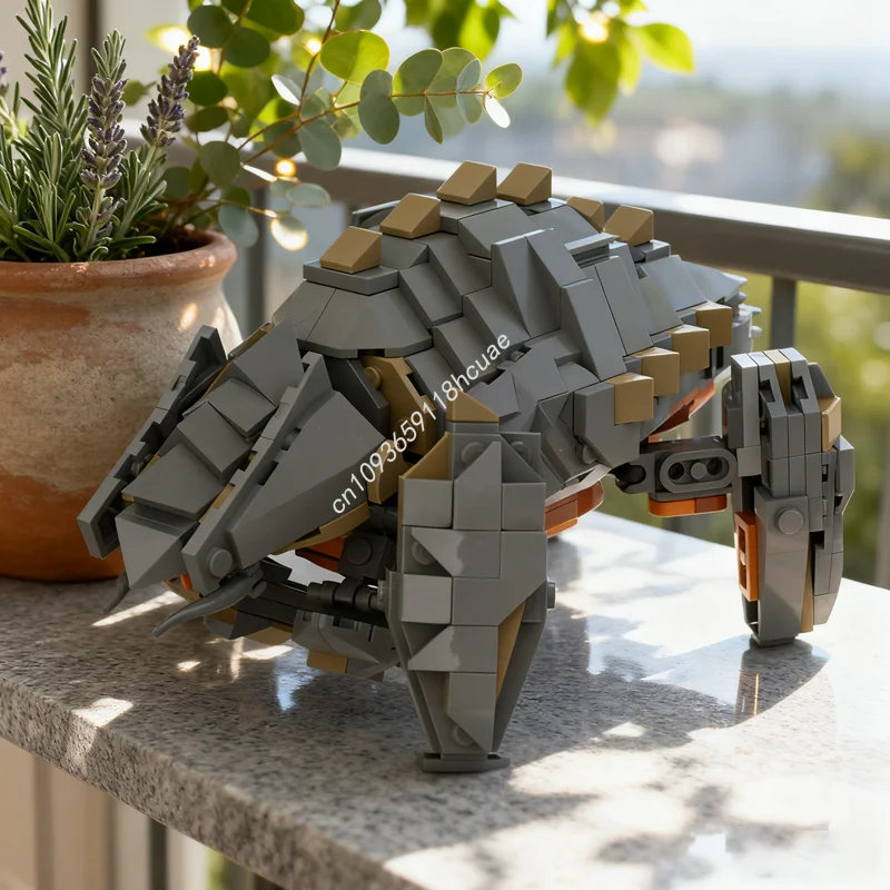 

426 шт. MOC Terminid зарядное устройство Helldivers 2 Iconsed модель здания рождественские подарки блоки игрушка сборка DIY идея кирпич на день рождения