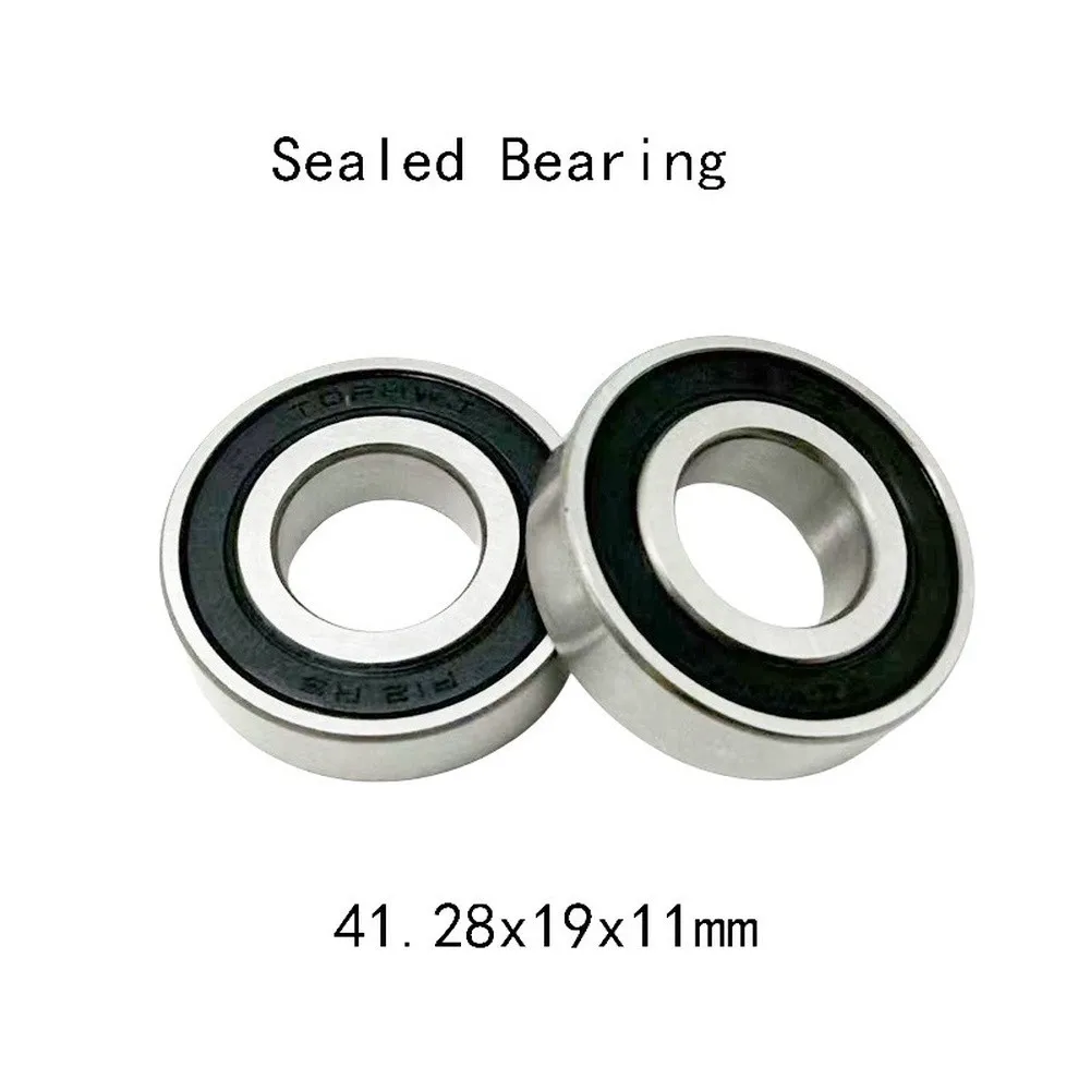19mm Bottom Bracket Bearing Kit Chromium Steel Sealed Shaft With Spacers And Washers For Bicycle Frame Installation Cycling Part