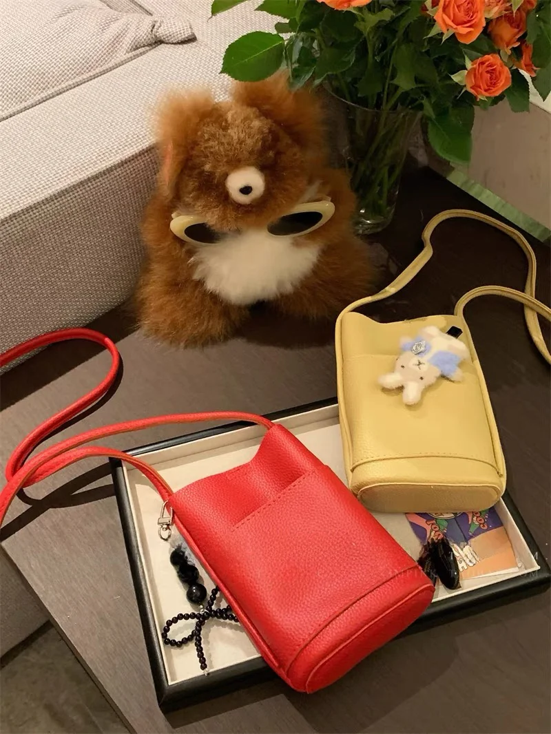 Faionable Casual Umhängetasche Handytasche Damen Buet Bag Simple Sli Single Oulder Bag Niedliche Handtasche für den täglichen Gebrauch