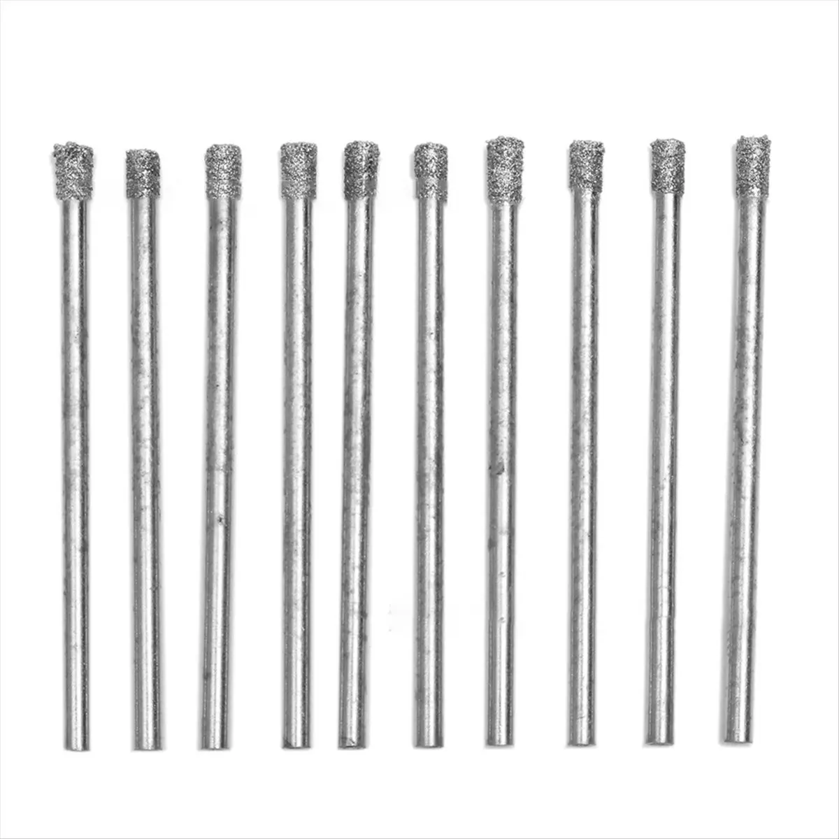 A72P 10Pcs 3mm 1/8 Inch Hole Saw Core Drill Bits Masonry Drilling Cutter for Glass Tile Gemstone MarbleTools