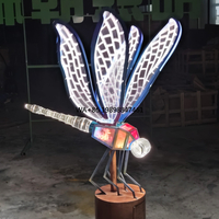 Dragonfly Butterfly Shape LED Motif Light for Decoration Transparent Decorative IP65