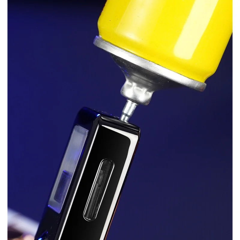 Lighter 4 Ignition Methods Sound/Air Flow/Gravity Sensing/Knocking Inflatable Windproof Cigarette Lighters & Smoking Accessories