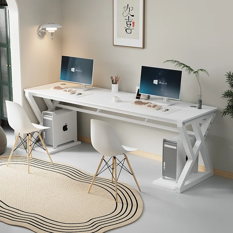

Height Adjustment Office Desk Corner Women Business Design Office Desk Minimalist White Biurka Komputerowe Home Accessories