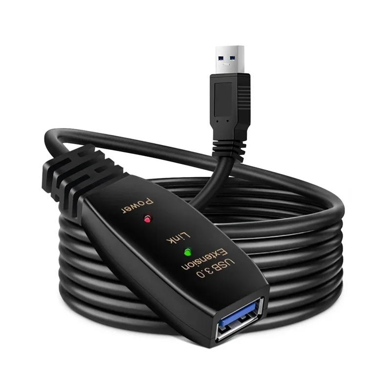 

USB3.0 Extension Cable Signal Amplifier Cable Type A Male To Female Extender Cable For PC Laptop Conference Camera-ABIU