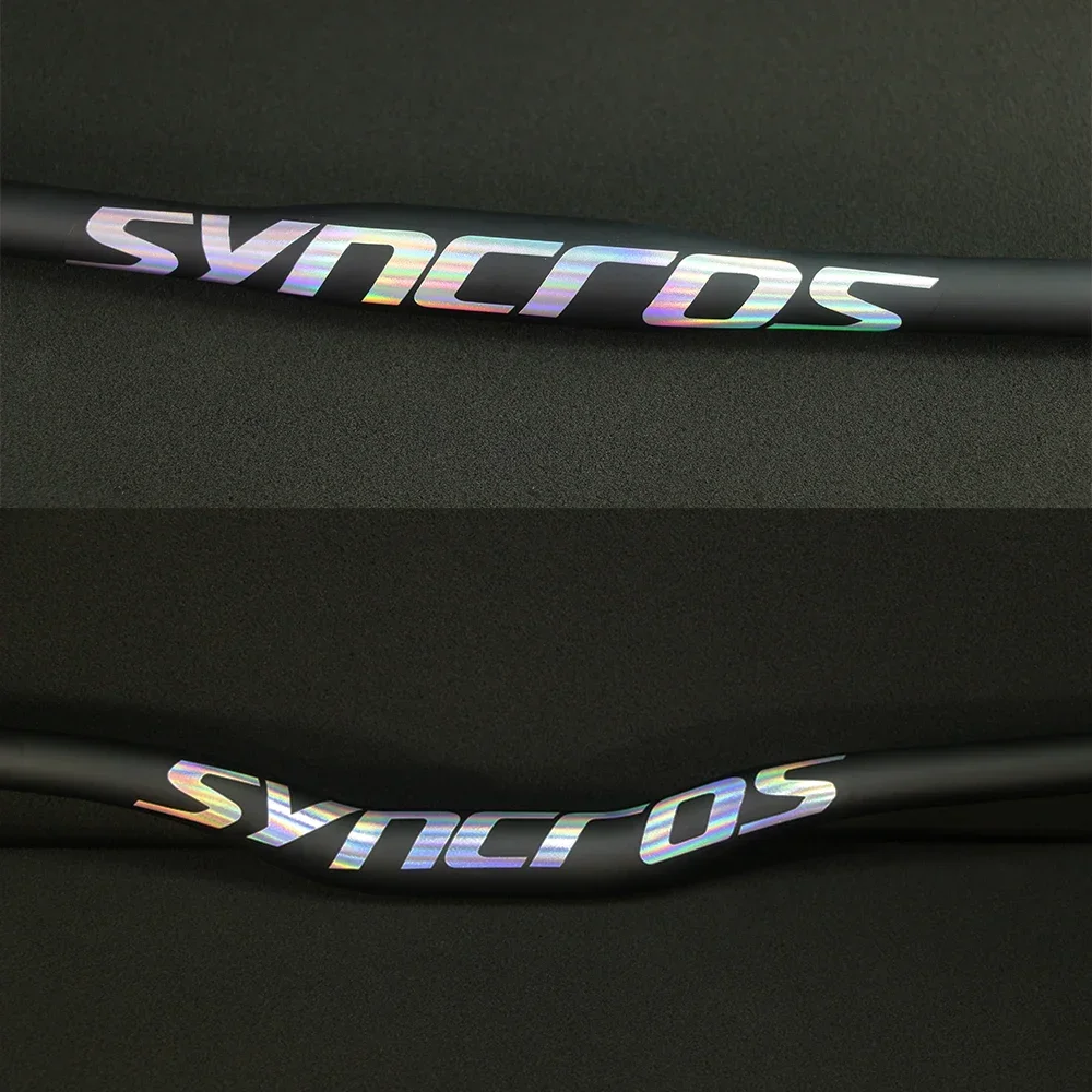 SYNCROS Full Carbon Fiber Handlebar, Mountain Bike, BMX, Flat, Rise, 9 Degree, Handlebar Diameter 31.8mm， MTB Bicycle Accessorie