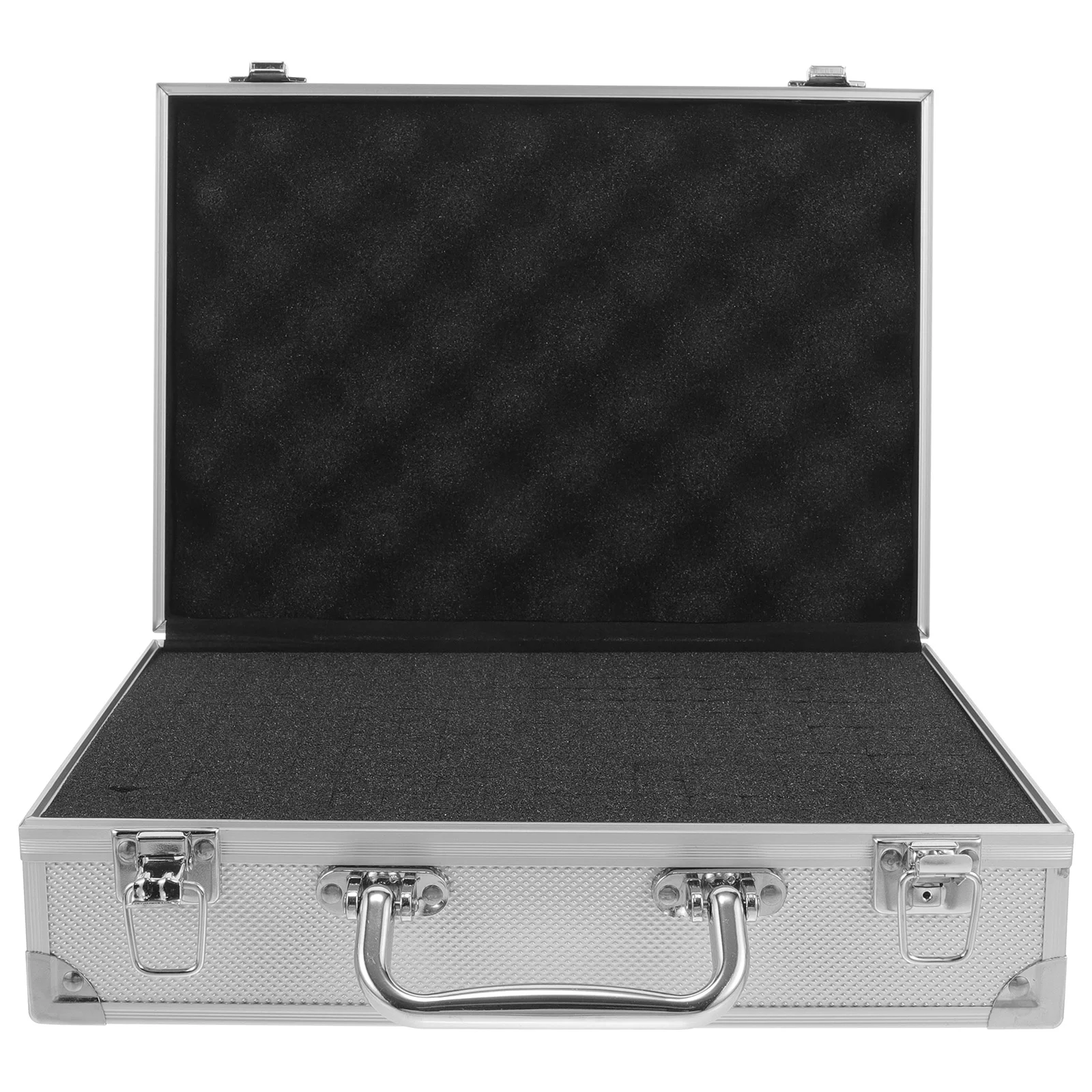 Sound Card Toolbox Toolboxes Metal Briefcase Aluminum Carrying Suitcase Briefcases for Men Hard Alloy Storage Man Small