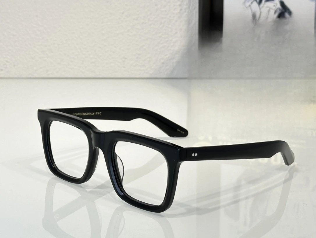 RIZIK Square Design Acetate Luxury Eyeglasses Frame Women Trend 2024 Retro Eyewear Male Glasses Optical Fashion Shades