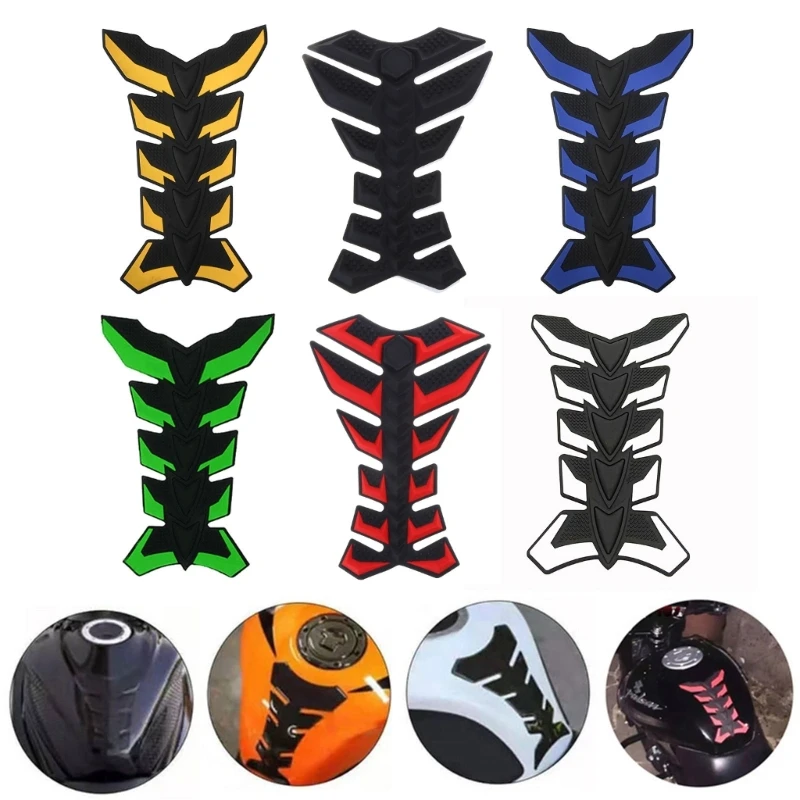 Motorbike k Sticker Oil k Pad Protector Cover Self Adhesive 3D Rubber Decal Motorbike Waterproof Sticker