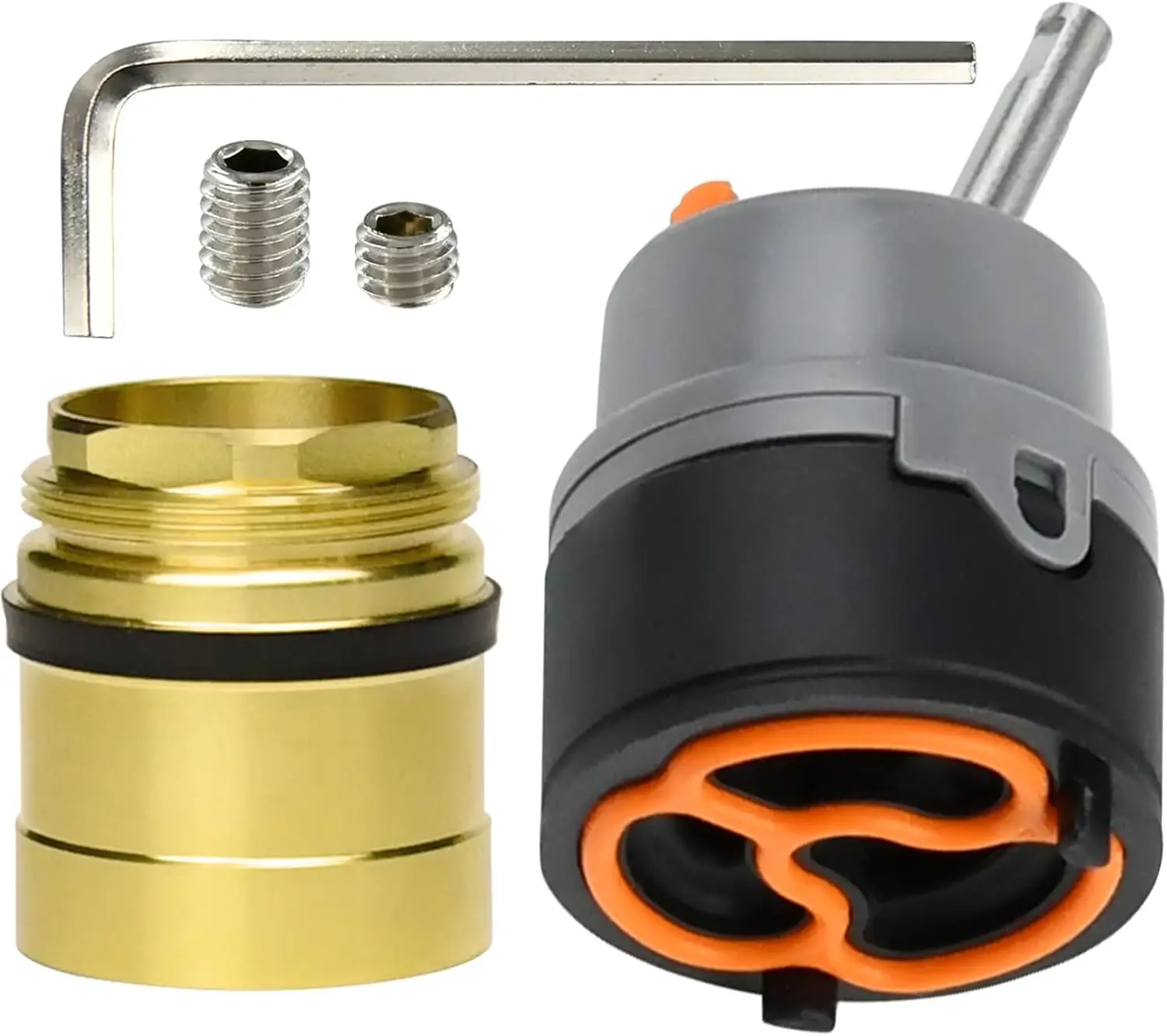 RP50587 Replacement Cartridge Valve for Delta DST Faucets - Includes RP51503 Bonnet Nut, Easy Install