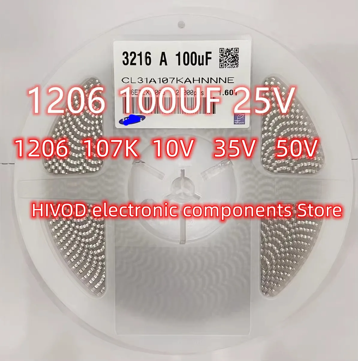 2000PCS 1206 107K 1…