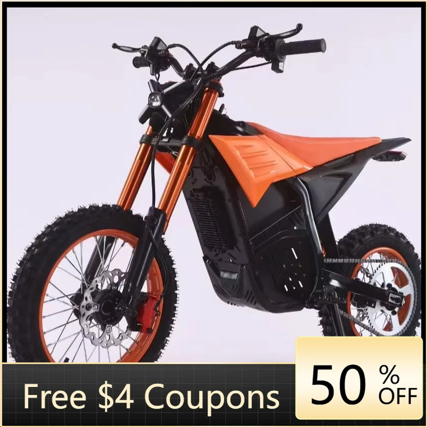 

RsFast Shipping 72V Lithium Battery Electric Off-Road Vehicle, Off-Road Sports Motorcycle for Teens and Adults