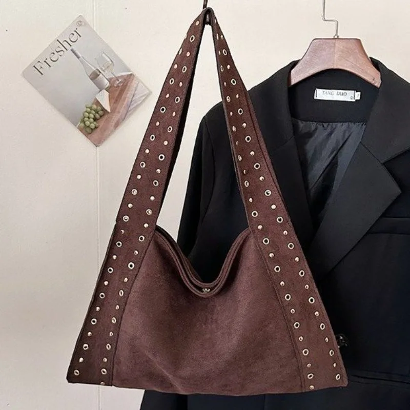 

High End Practical Diaper Bag Women's Luxury Leather Tote Vintage Crossbody Bag Minimalist Designer Large Capacity Elegant