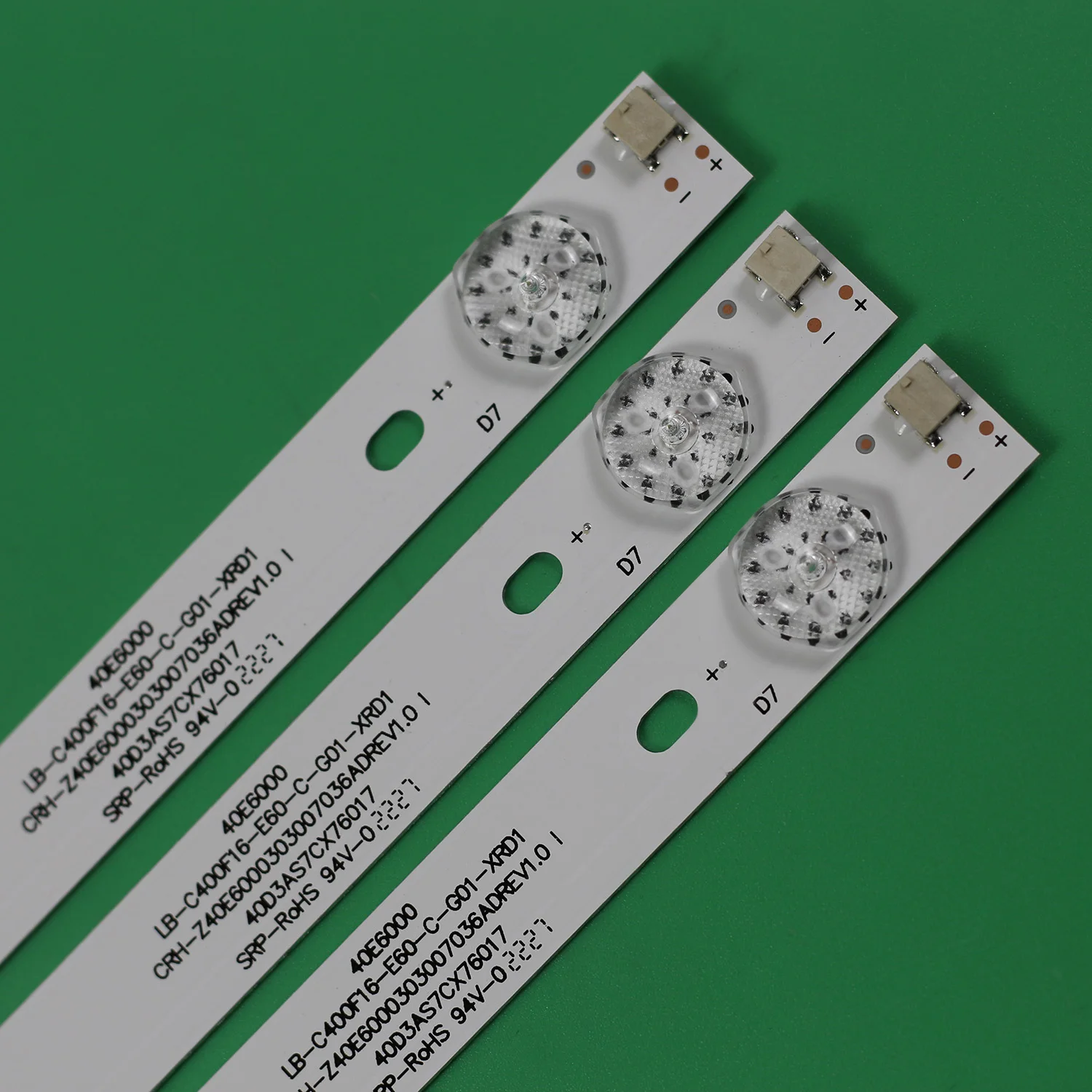 Retroiluminação LED Strip para Dexp F40D7200C H-LED40F40F401BS2 Ch H-LED40F502BS2S Ch