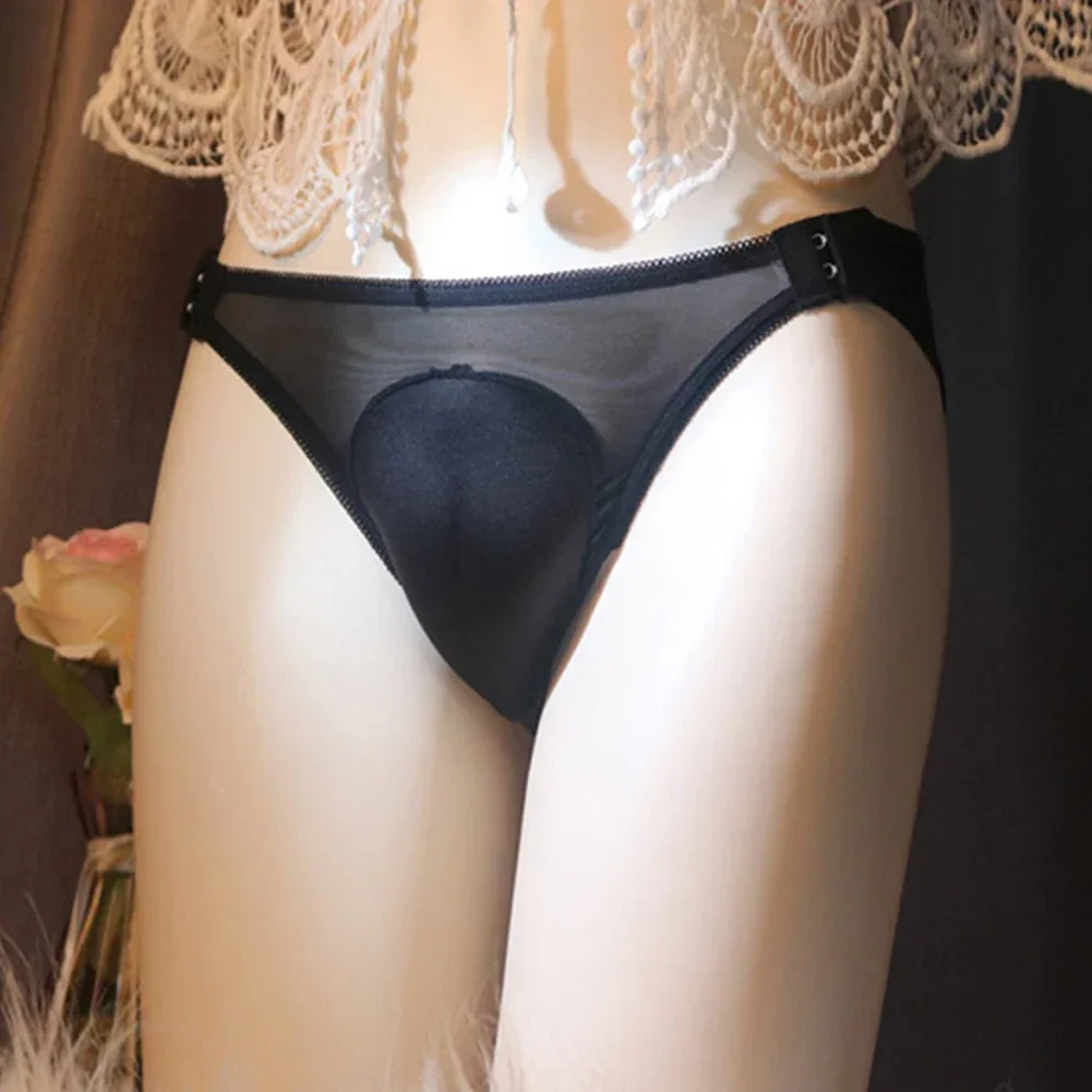 

Comfortable Crossdressing Camel Toe Panties Men Hiding Gaff Bikini Underwear Male Sissy Sexy Lingerie Briefs Shorts