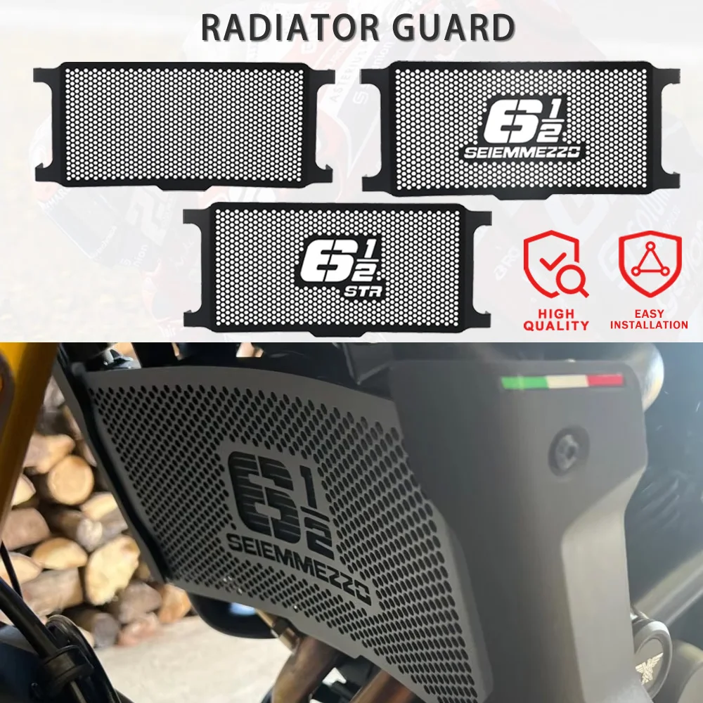 

Motorcycle For Moto Morini Seiemmezzo STR/SCR 2022-2025 6½ Seiemmezzo STR/SCR Radiator Grille Cover Radiator Guard Protector