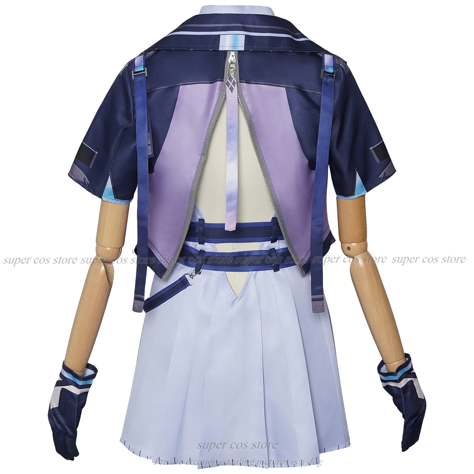 Anime Game Hallowen Neverness to Everness NTE Zero Protagonists Cosplay Costume Party Outfit Female Dress Clothes