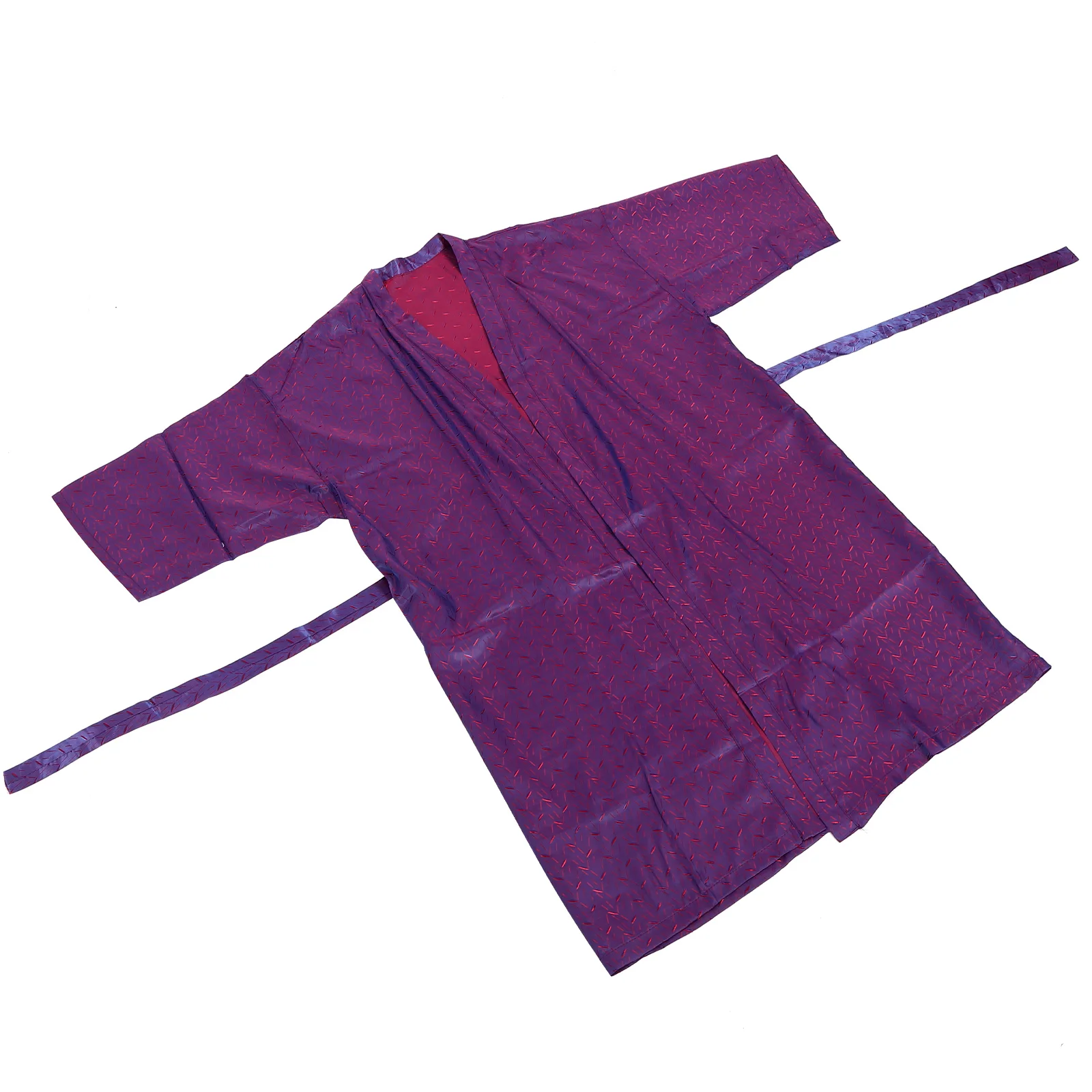 

Hairdresser Gown Salon Cape Client Robe Stylist Smock Hair Cutting Dyeing Cape Guest Robe Sleeveless Esthetician Silk