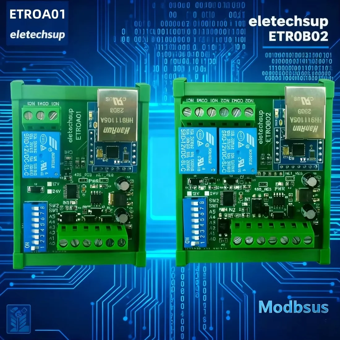 

LAN RJ45 Modbus MQTT TCP UDP PLC IO Плата расширения DC 12 В/24 В Многофункциональное сетевое реле Ethernet к RS485 Последовательная служба