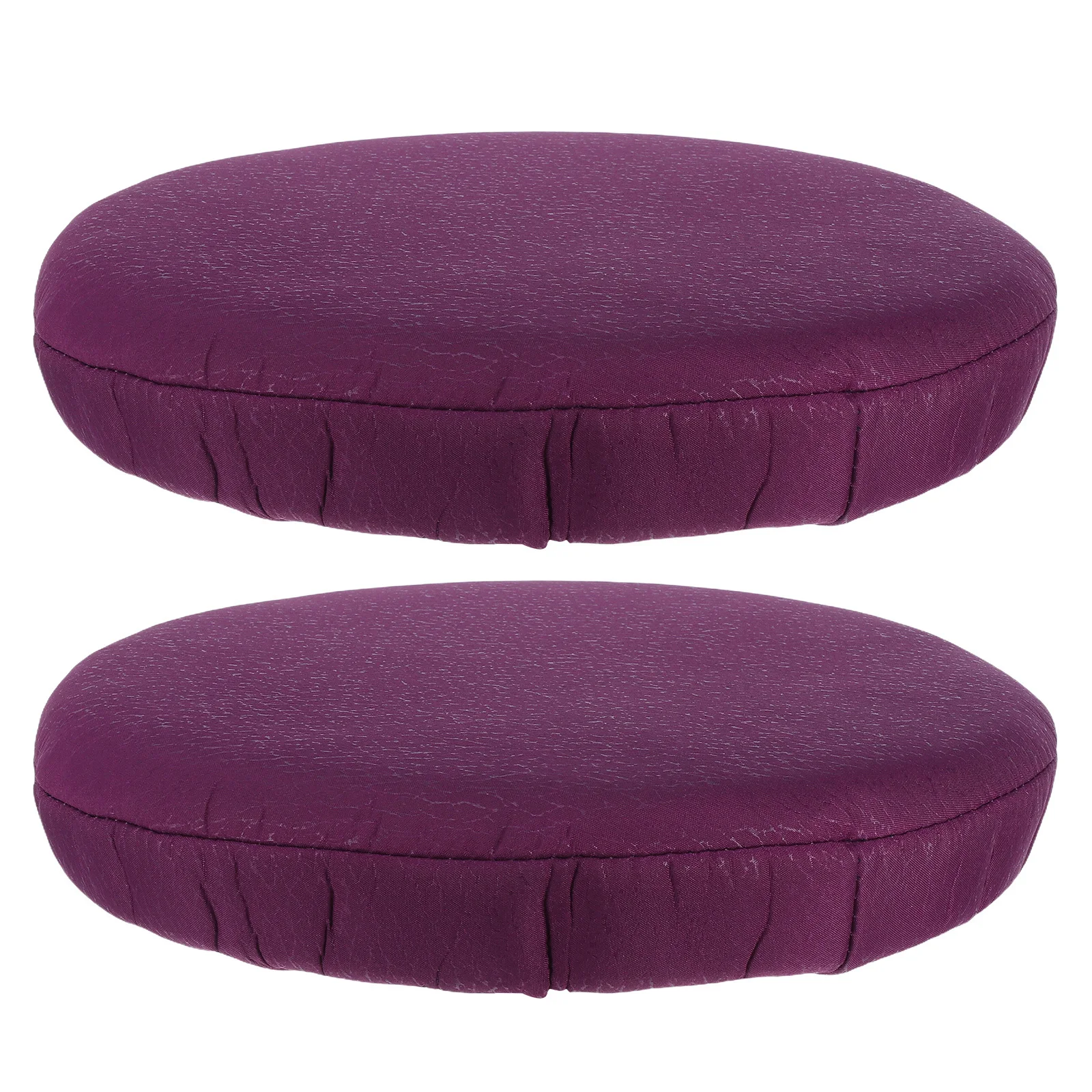 

2Pcs Stretch Waterproof Chair Seat Covers Round Stool Cushion Slipcover Home Office Restaurant Dining Seat Protector