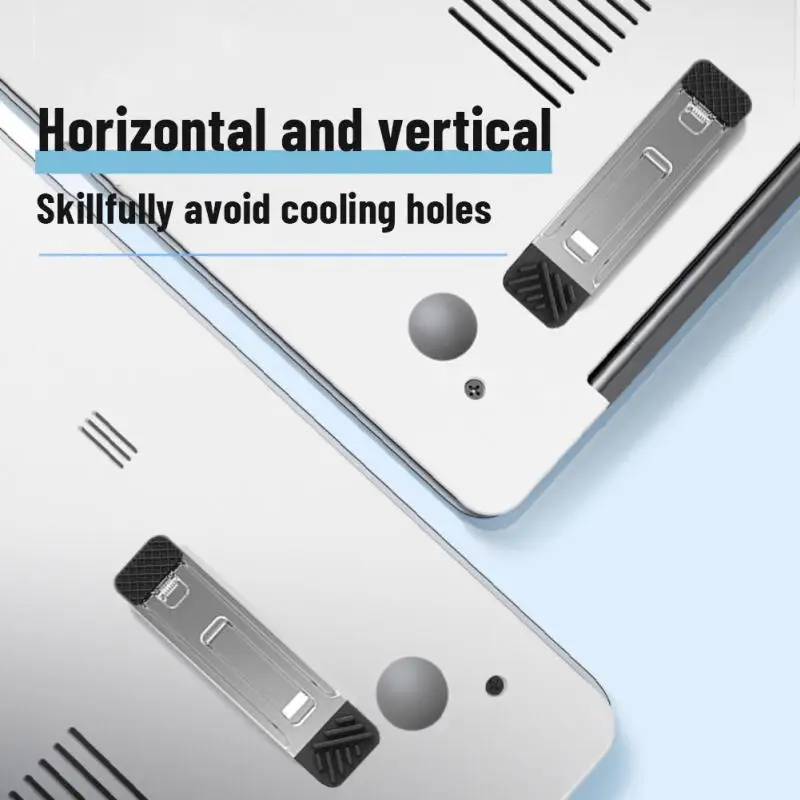RYRALaptop Stand Universal Mini Desk Stand Invisible Notebook Tablet Mobile Phone Bracket Cooling Pad Laptop Stand