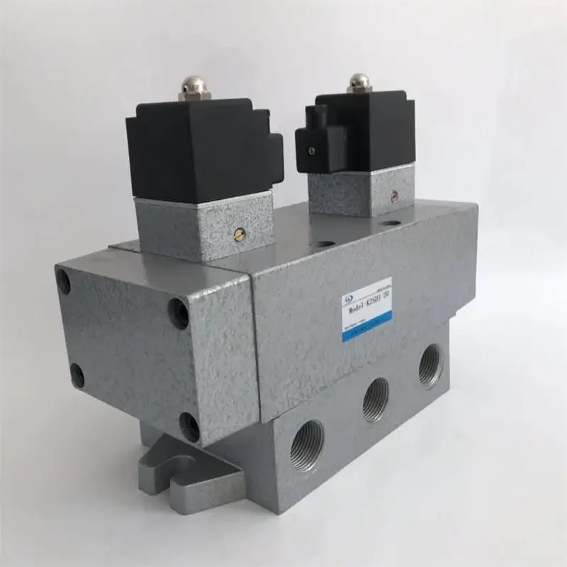 K25D2-20 solenoid valve K25D2-25 dual electric control slide valve pneumatic directional valve 6 points