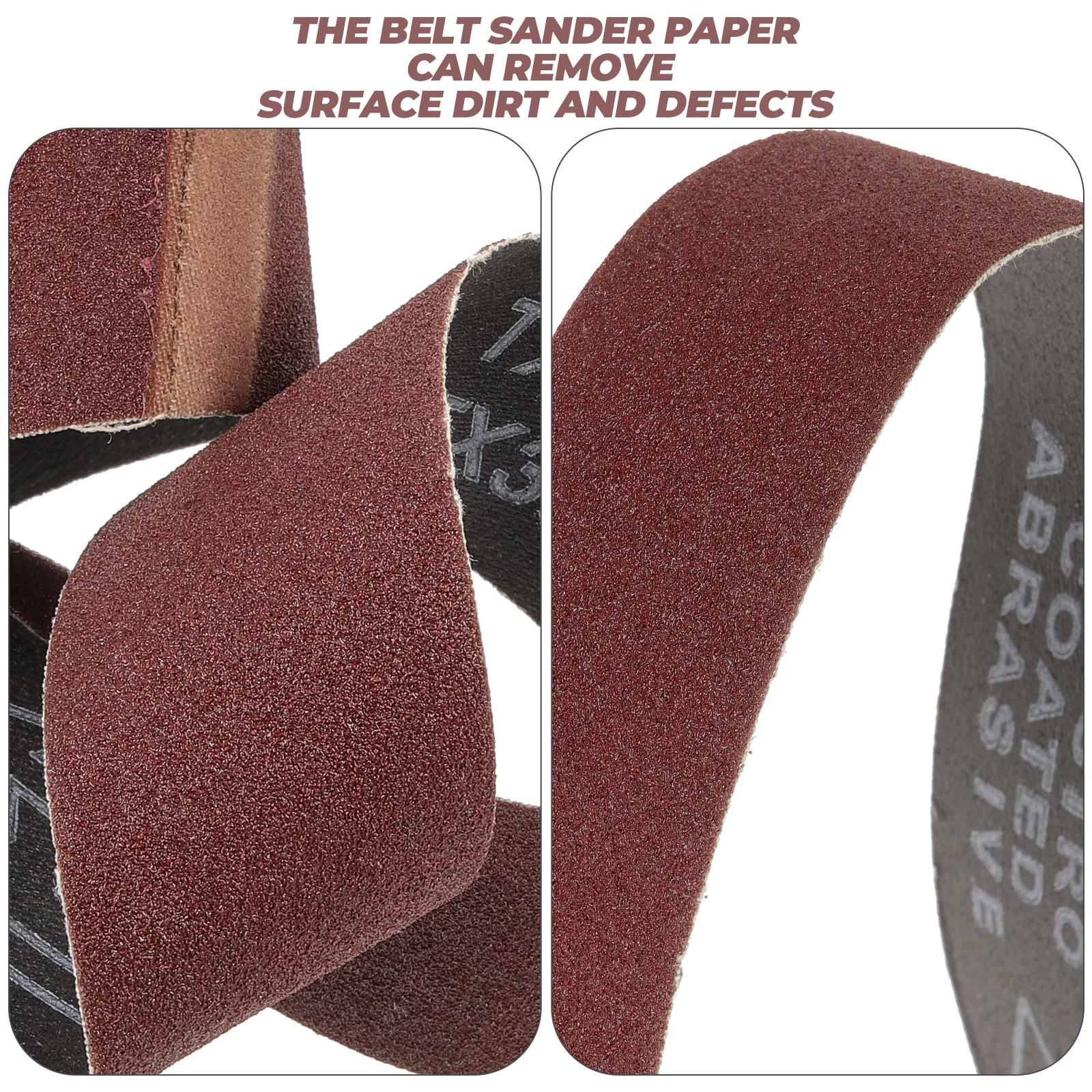 

120 Grit Sanding Belt Replacement For Belt Sander Machine Woodworking Tools Sanding Belts For Wood Metal Grinding Polishing