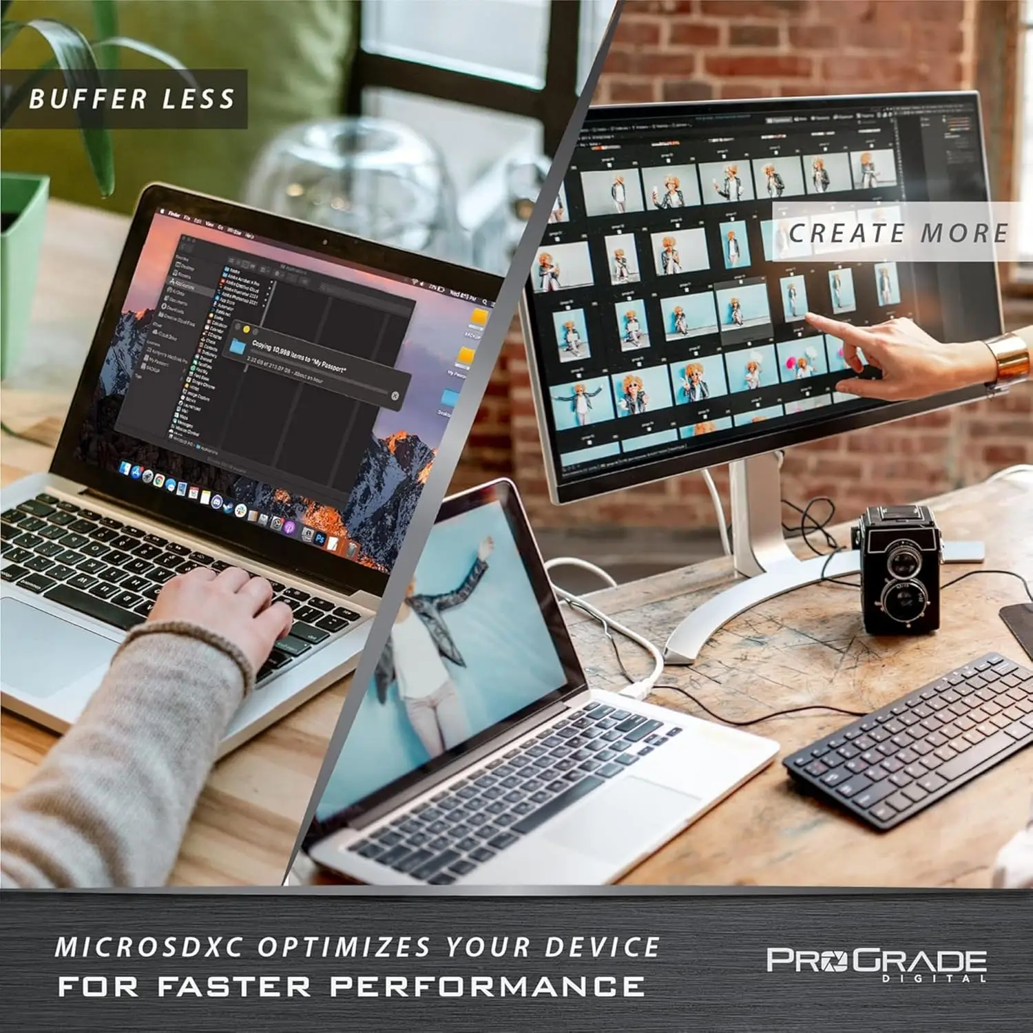 High-Speed 128GB V60 microSD Card, Compatible with Full-Size SD Devices, Up to 250MB/s Read & 130MB/s Write