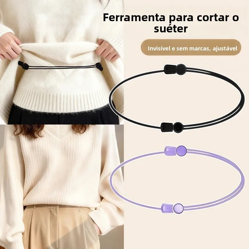 corda-invisivel-ajustavel-para-apertar-a-cintura-faixa-solta-diy-para-encurtar-e-ajustar-a-parte-superior-do-corpo