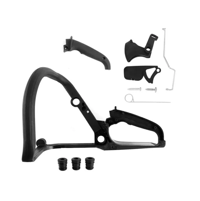 Control Assembly Kit for MS170 MS180 017 018 with Spring-Loaded Handle Bar Buffer Set Throttle Trigger and Lock