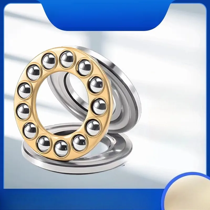 1PC Mini Thrust Ball Bearing 3D Printer F3 8M F5-10M F6 12M F8-22M F8-14M F8 16M F10-17M F12-21M Miniature Axial Ball Bearings