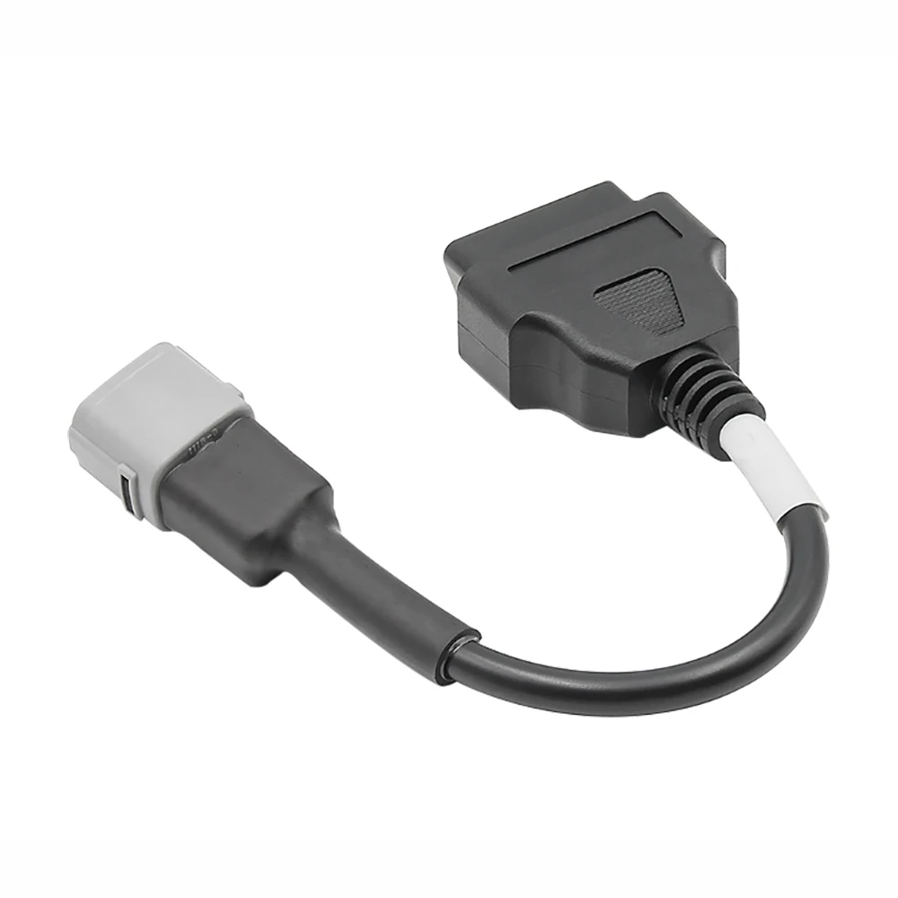 6 Pin Plug Cable Diagnostic Connector 6Pin to OBD2 Adapter For Suzuki Motorcycle
