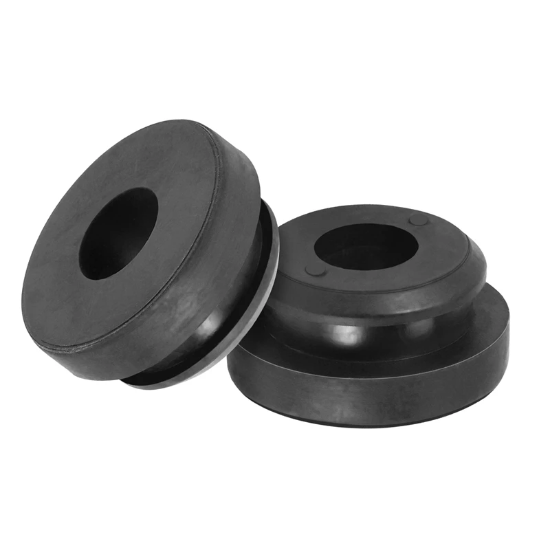 2PCS Radiator Assembly Upper Insulator Mounts Bushing Rubber Black Fit For Honda Accord Civic 74173-SJ4-000