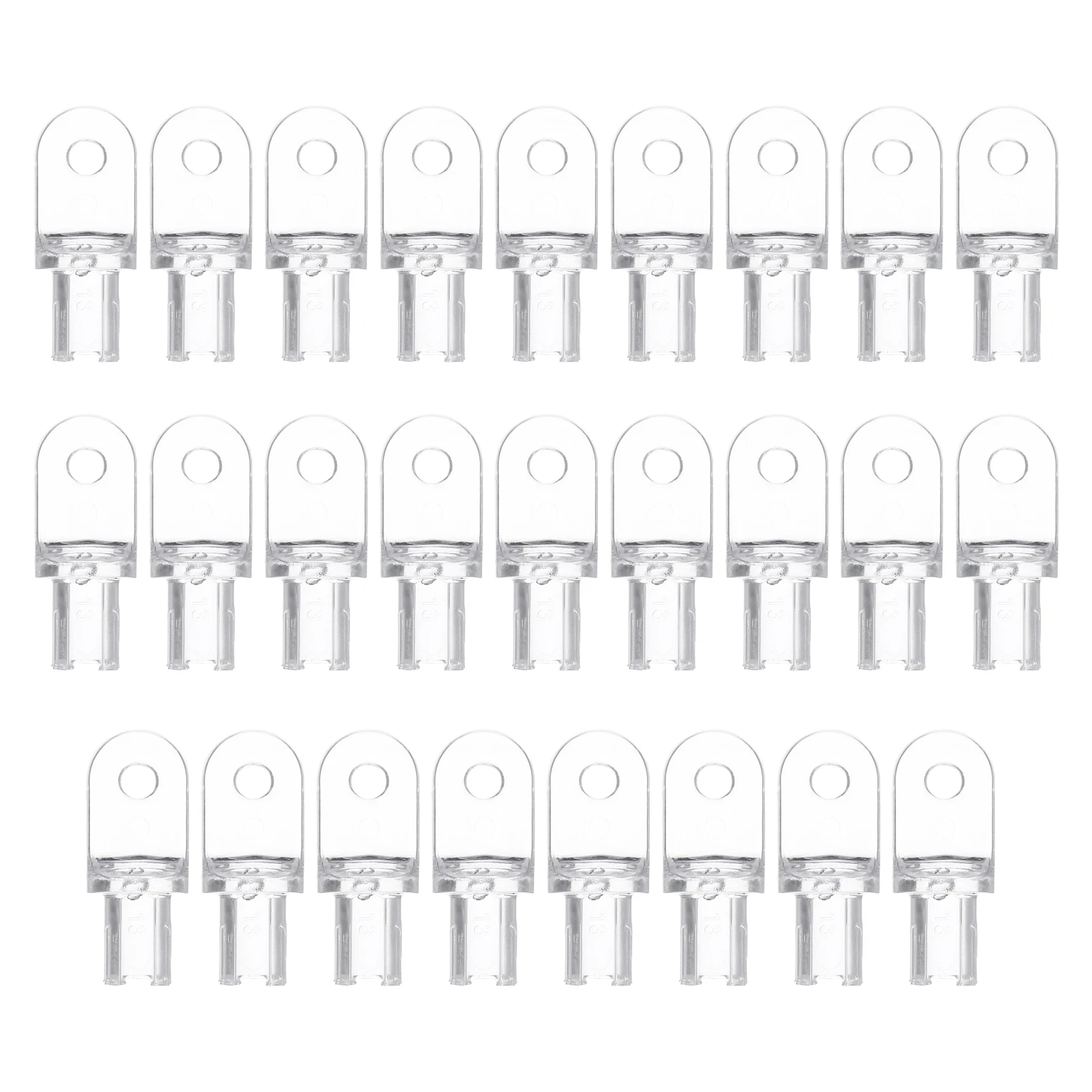 

20Pcs Plastic Blind Wand Tip Clear Universal Fit for Horizontal Vertical Blinds Seamless Tilt Function Drapery Replacement