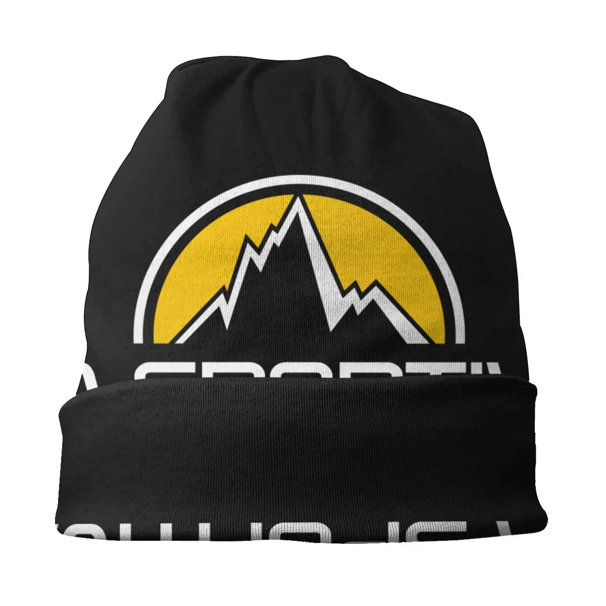 Niestandardowe unisex zimowe ciepłe czapki Femme czapki robione na drutach moda La Sportivas Logo czapka beanie Outdoor czapki narciarskie czapki