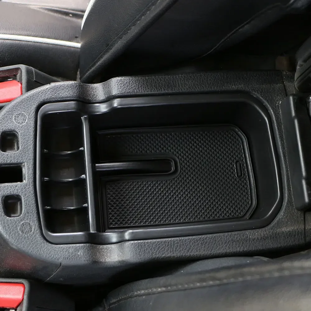 Caixa de apoio de braço do carro bandeja armazenamento para jeep compass 2017 2018 2019 2020 organizador caixa console recipiente caso titular acessórios