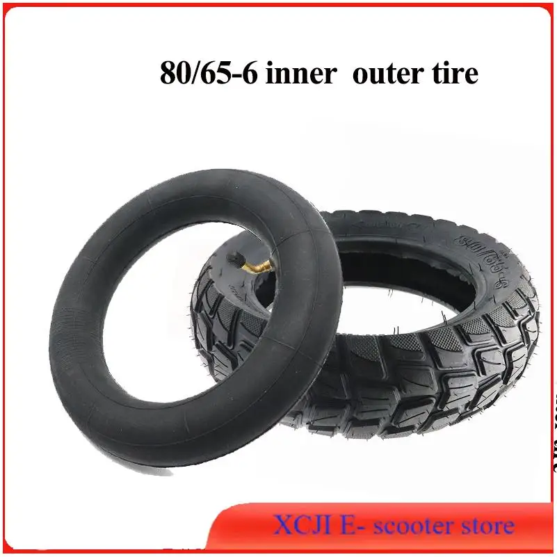 الأصلي 80/65-6 على الطرق الوعرة الأنبوب الداخلي للإطار الخارجي ل Joyor S5 S8 S10s S سلسلة سكوتر كهربائي الطريق نفخ الإطارات الملحقات #4