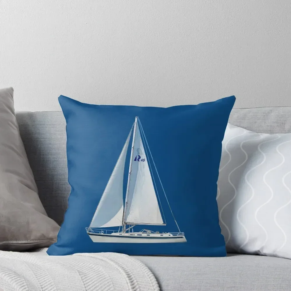 

HR 46 Sailboat Throw Pillow Throw Pillow Covers Decorative Cushion Cover pillow