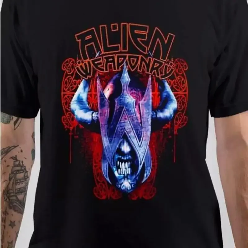 Alien Weaponry Band Black Full Size T Shirts