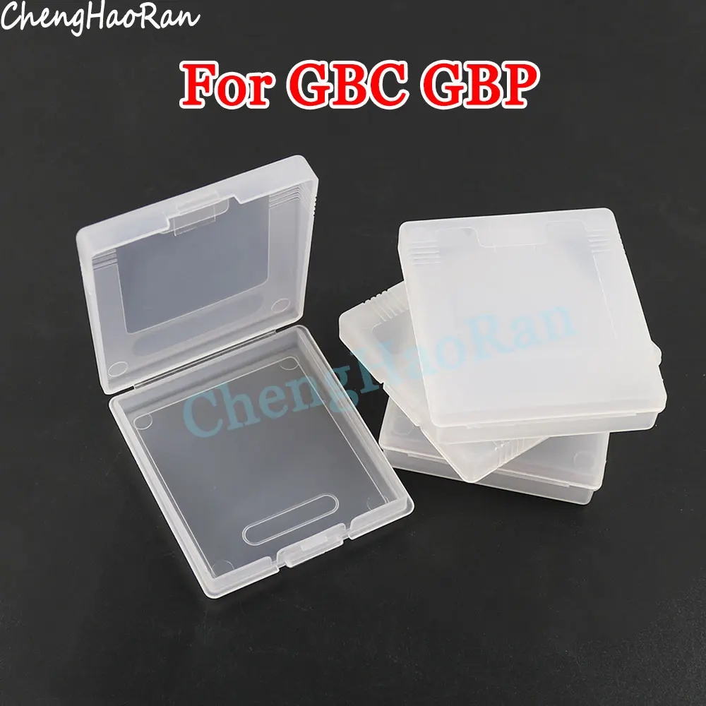 플라스틱 게임 카드 케이스, 게임 보이 컬러, GBC, GBP, GBA 먼지 커버 카트리지, 게임 카드 방진 투명 보호 상자, 5 개