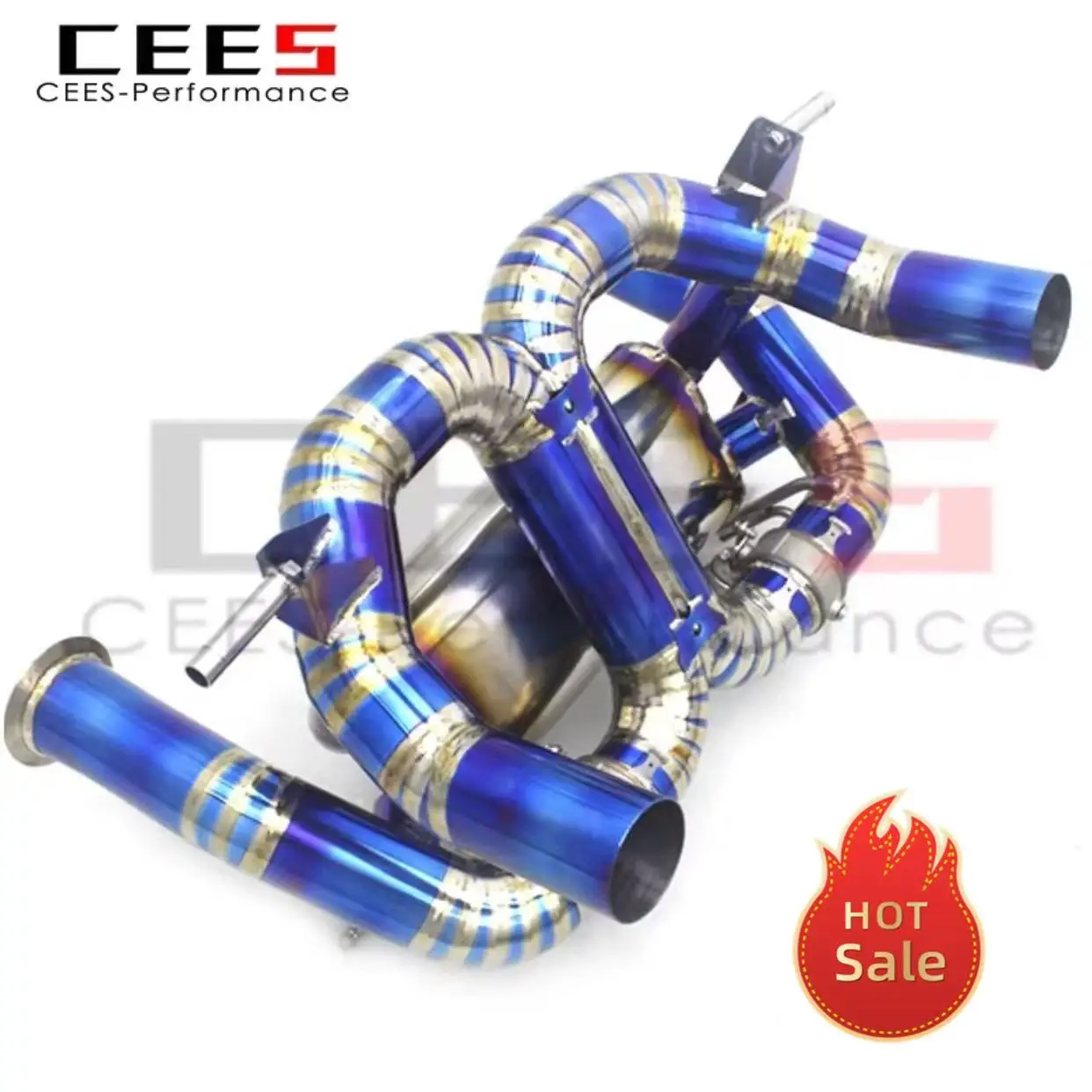 

CEES Performance Sport Exhaust Valve Muffler Catback for 2011 - 2018 Lamborghini Aventador SVJ