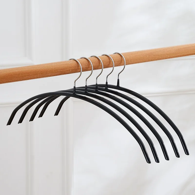 

Semi-Arc Plastic Non-Slip Hanger, Bottomless Rod, Dipping